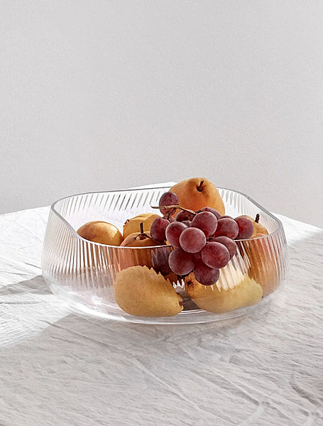 Ваза для фруктов Opti, 30,5 см от Nude Glass