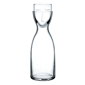Набор из графина 700 мл и стакана для воды Mr&Mrs от Nude Glass