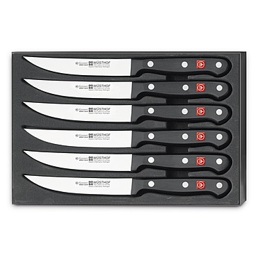 Набор ножей для стейка Gourmet Chrome 6 пр. от Wuesthof