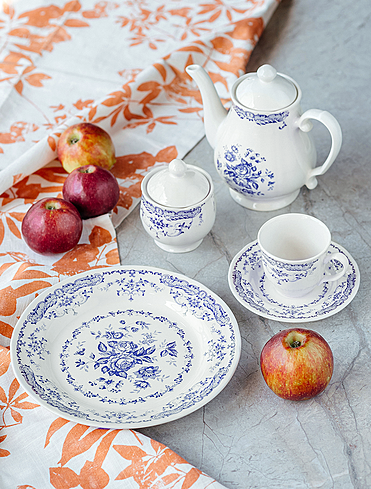 Обеденная тарелка Rose Blue, 26 см
