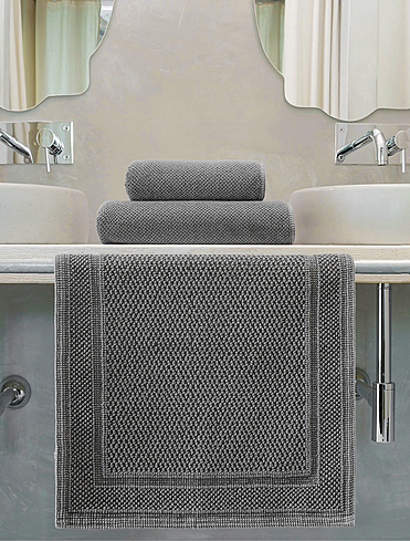 Полотенце Bee Waffle Steel, 50x100 см