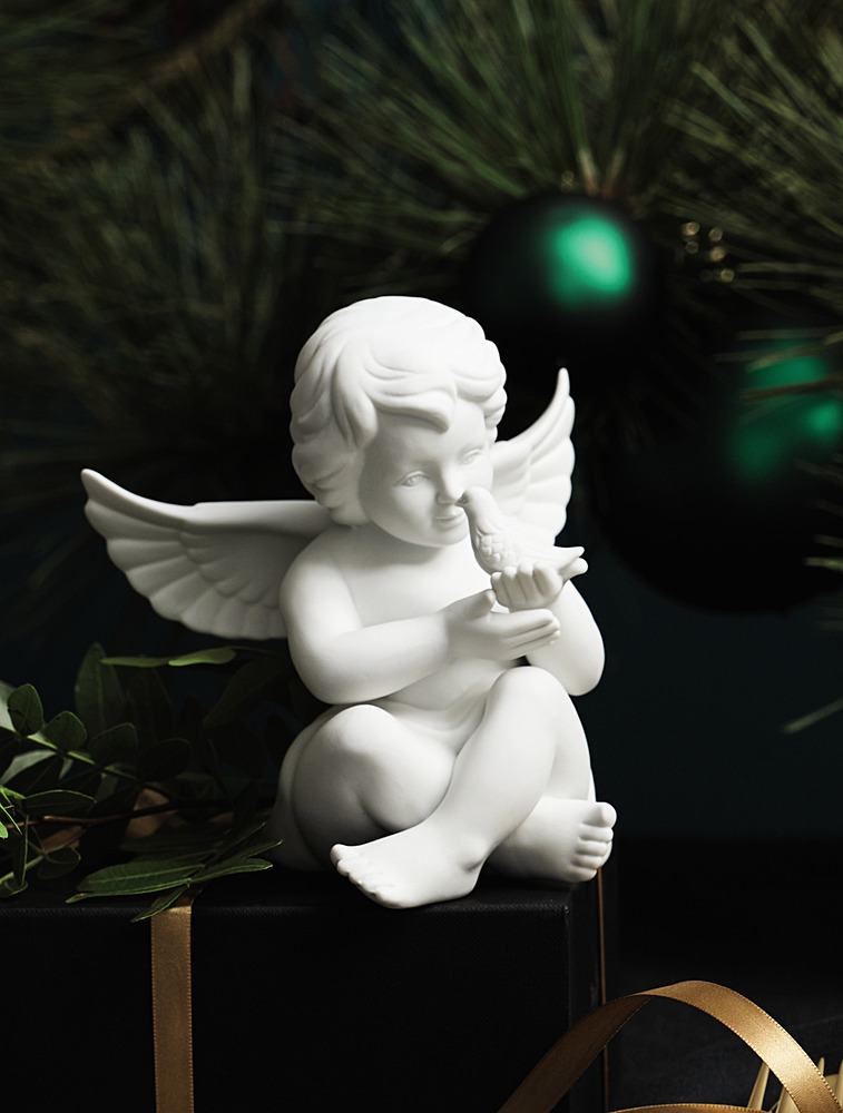 Статуэтка “Ангел с птичкой”, 10,5 см от Rosenthal