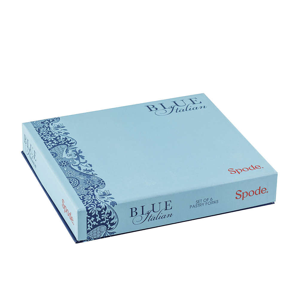 Набор из 6 десертных вилок Blue Italian, 15,5 см от Spode