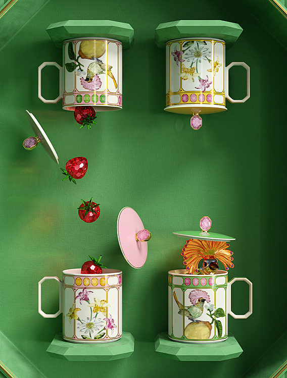 Коллекция Swarovski Idyllia от Rosenthal