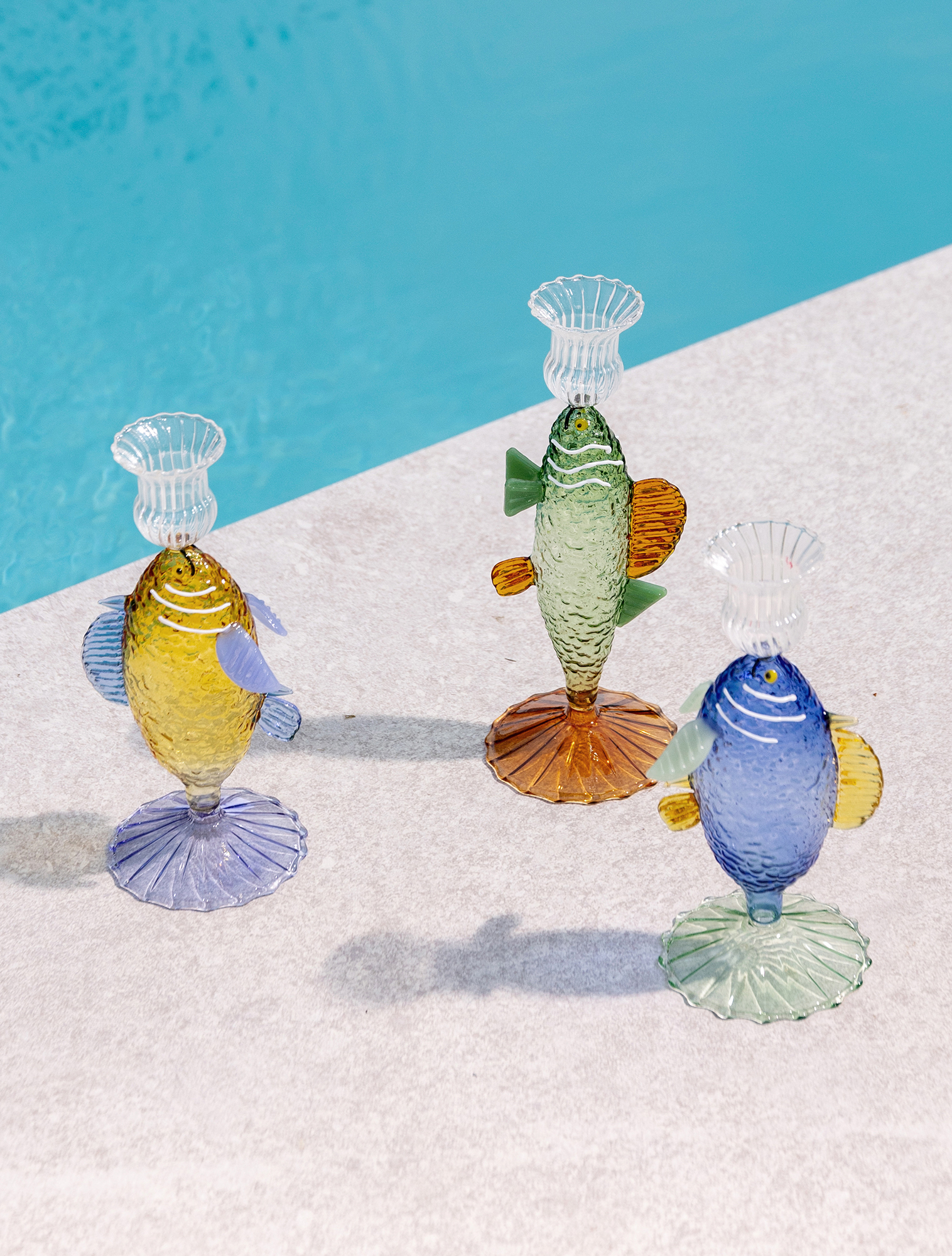 Подсвечник Fish, 19 см