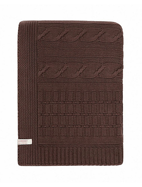Плед Imperio Brown Suede 150*200 см от Luxberry