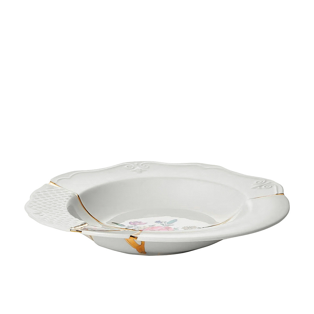 Суповая тарелка Kintsugi, 22 см от Seletti