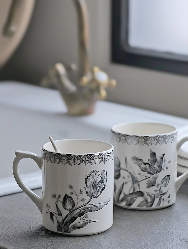 Кружка Tulipes Noires, 250 мл от Gien