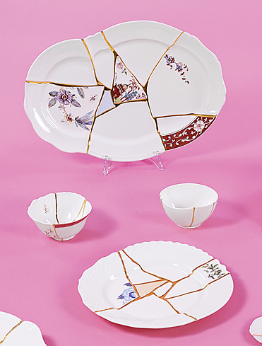 Обеденная тарелка Kintsugi, 27,5 см