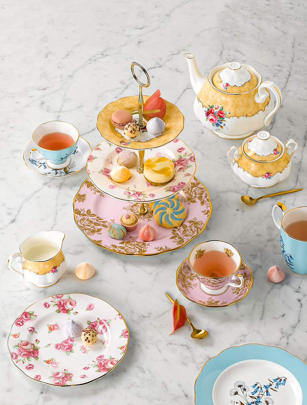 Чайный набор из 3 предметов 100 Years of Royal Albert