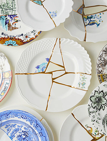 Обеденная тарелка Kintsugi, 27,5 см