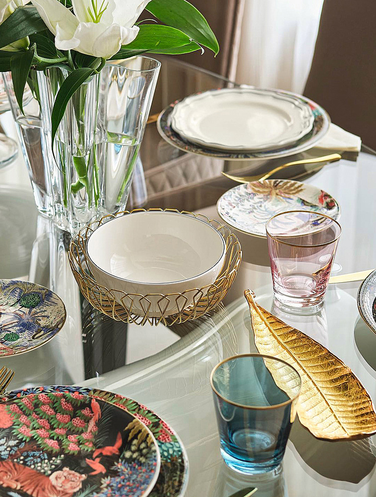 Сервировочный салатник Filet Taupe, 21 см от Gien