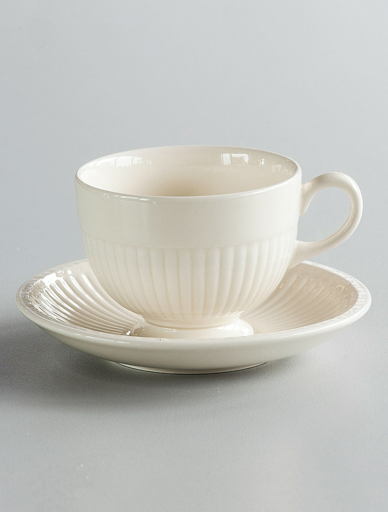 Чайная пара Edme Cream, 200 мл от Wedgwood