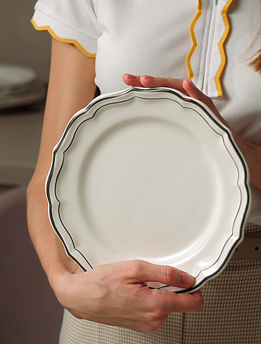 Закусочная тарелка Filet Taupe, 22,5 см