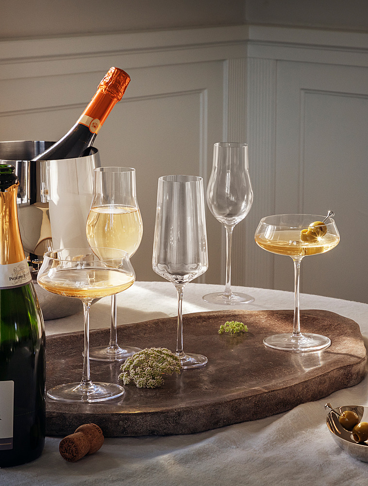 Набор из 6 бокалов для шампанского Bernadotte, 270 мл от Georg Jensen