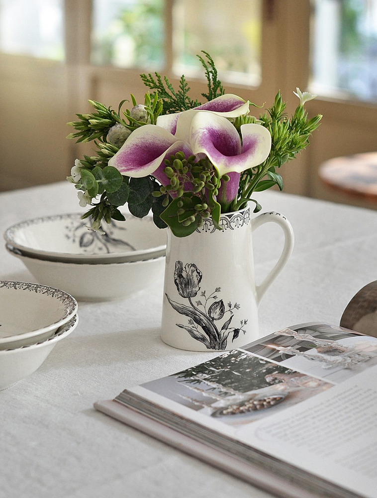 Молочник Tulipes Noires, 260 мл от Gien