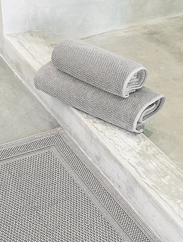Полотенце Bee Waffle Silver, 50x100 см