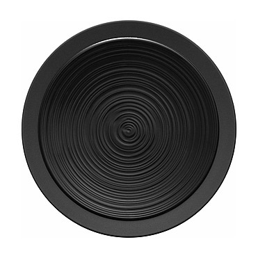 Закусочная тарелка Bahia Black, 23 см от Degrenne