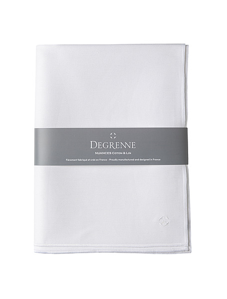Скатерть прямоугольная 180х250 White от Degrenne