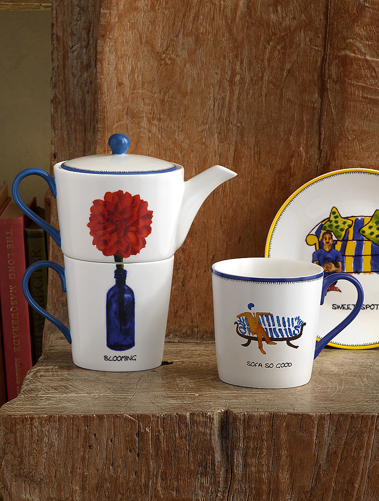 Коллекция Kit Kemp Doodles от Spode