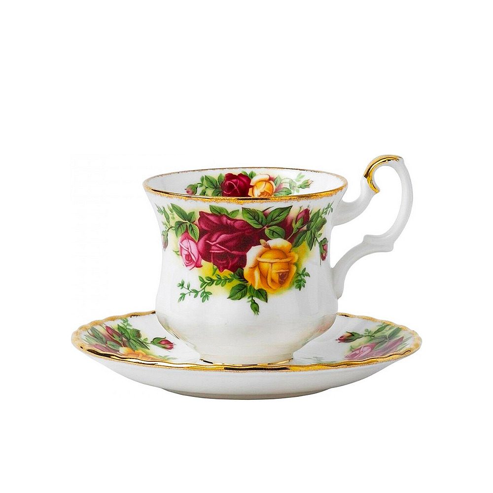 Кофейная пара Old Country Roses, 130 мл от Royal Albert