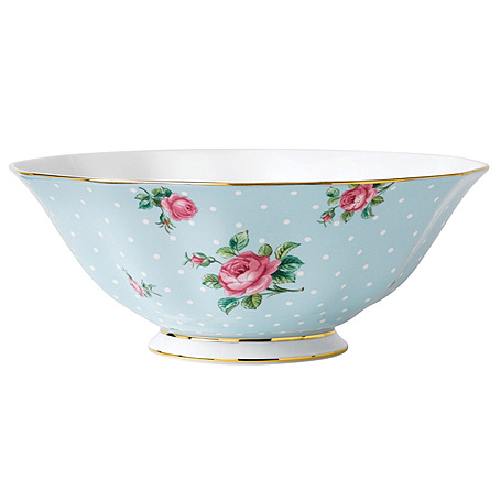Сервировочный салатник Polka Blue, 24 см от Royal Albert