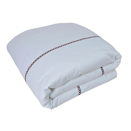 Постельное бельё Messina Marine Red Wine/Deep ЕВРО 200*220 см от L'appartement