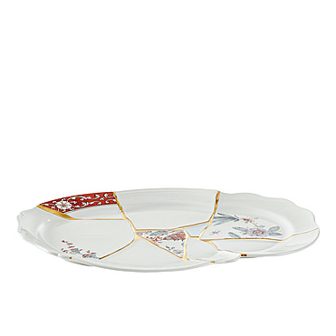 Плоское блюдо Kintsugi, 42,5 см