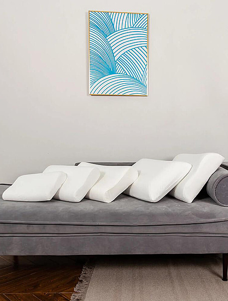 Подушка упругая 40х60х13 см Memory Foam от German Grass