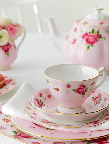 Чайная пара New Country Roses Rose, 180 мл