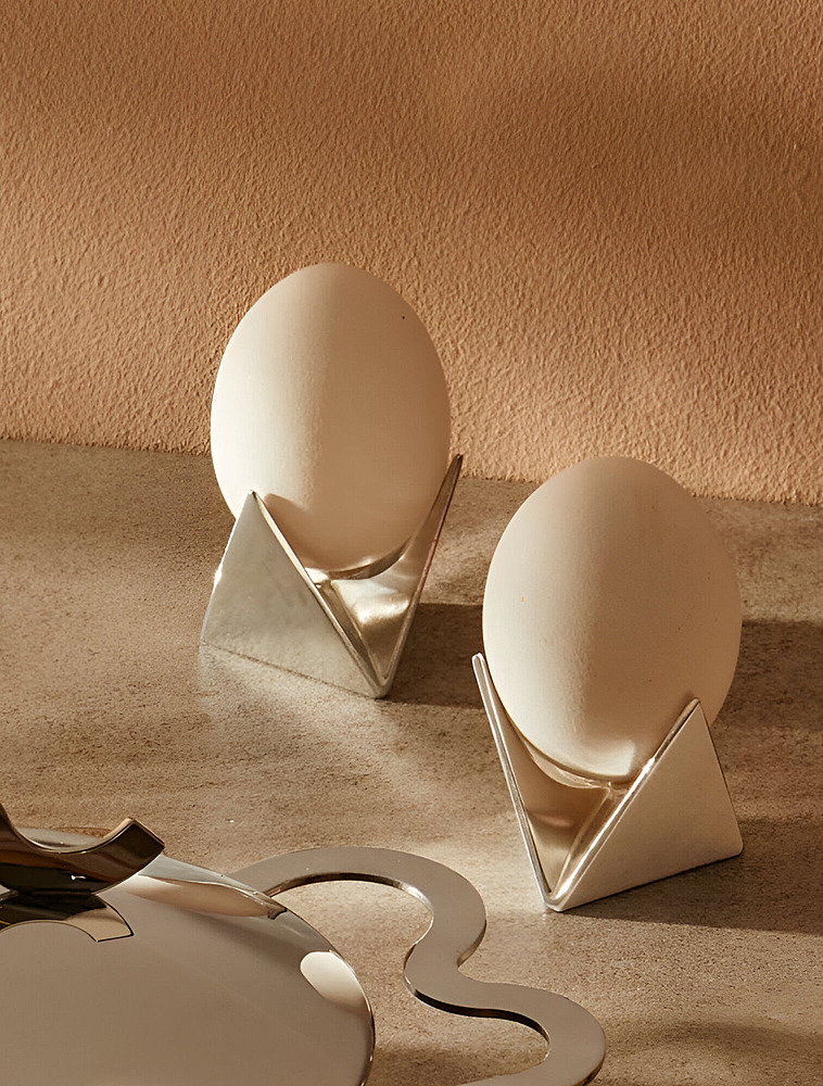 Набор из 2 подставок для яиц Roost, 4,5 см от Alessi