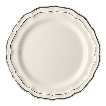 Обеденная тарелка Filet Taupe, 26,5 см от Gien