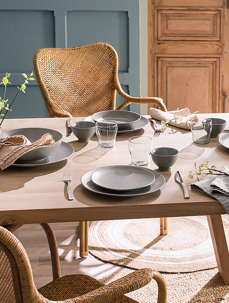 Обеденная тарелка Modulo Nature Terre D'Ombre, 28 см от Degrenne