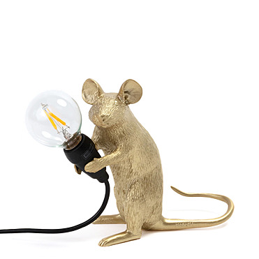 Настольная лампа Mouse Lamp, 12,5 см от Seletti