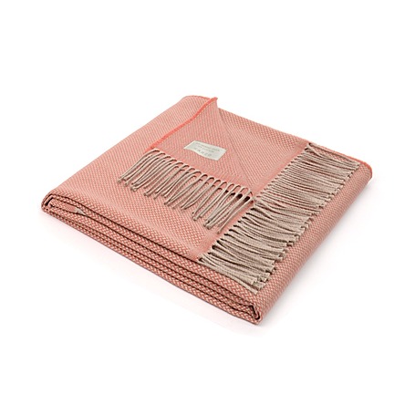 Плед 130*180 см Cigno Blend pink от Marzotto