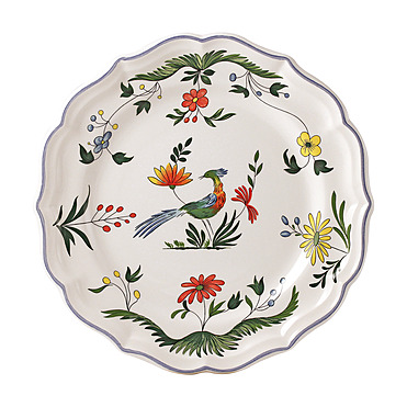 Закусочная тарелка Oiseaux de Paradis, 22,5 см от Gien