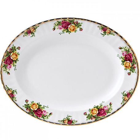 Плоское блюдо Old Country Roses, 35 см от Royal Albert