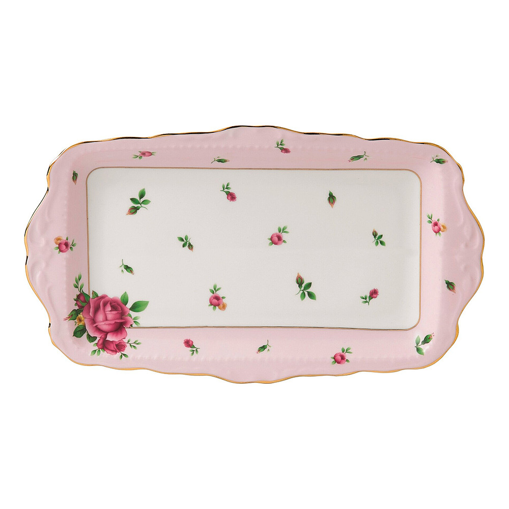 Плоское блюдо New Country Roses Rose, 29 см от Royal Albert