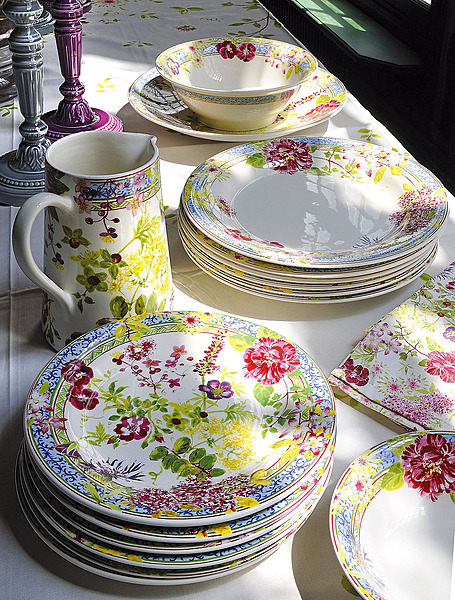 Закусочная тарелка Millefleurs, 22 см от Gien