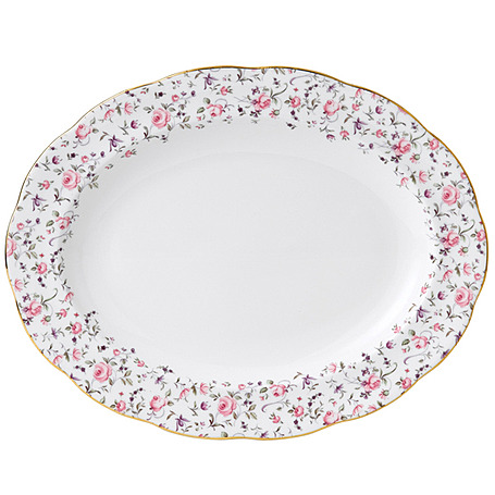 Плоское блюдо Rose Confetti, 33 см от Royal Albert