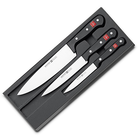 Набор ножей Gourmet Chrome 3 пр. от Wuesthof