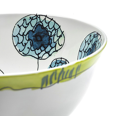Пиала Midnight Flowers, 12 см