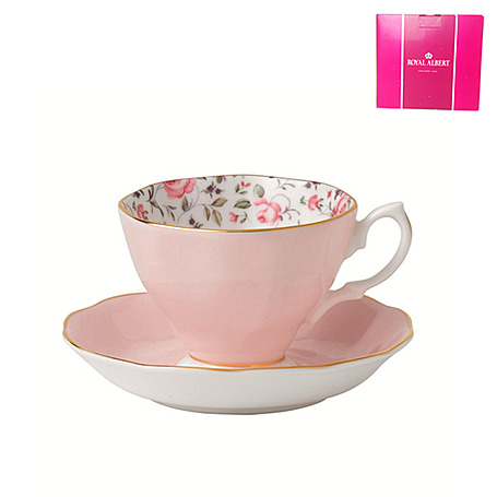 Чайная пара Rose Confetti Vintage, 180 мл от Royal Albert