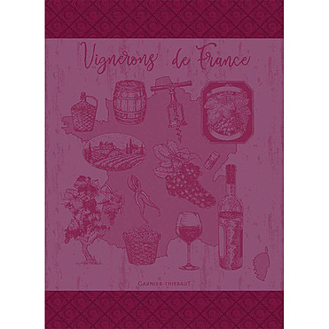 Полотенце 56*77 см Vignerons de France от Garnier-Thiebaut