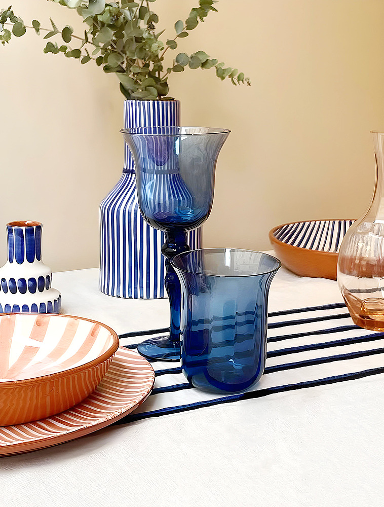 Бокал для белого вина Diseguale Blue/Green, 325 мл от Bitossi Home