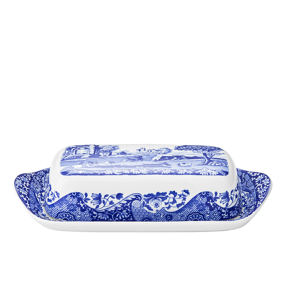 Масленка Blue Italian, 20 см от Spode