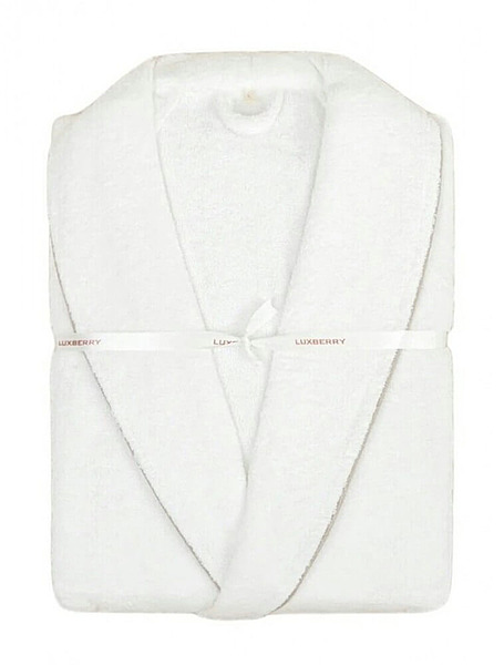 Халат XL White/Natural от Luxberry