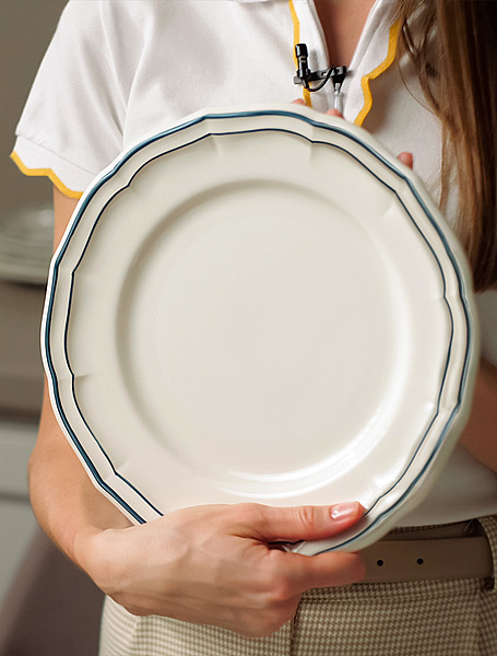 Обеденная тарелка Filet Acapulco, 26,5 см от Gien