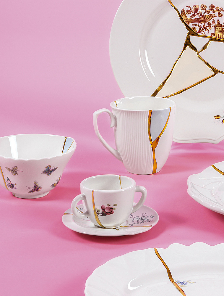 Кофейная пара Kintsugi, 80 мл от Seletti