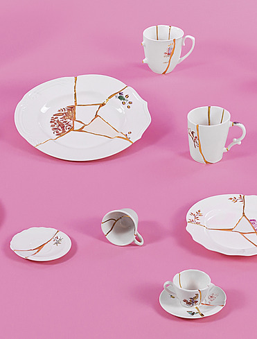 Обеденная тарелка Kintsugi, 27,5 см